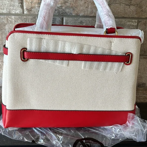 NWT Michael Kors Straw and Red Reed - Picture 4 of 8